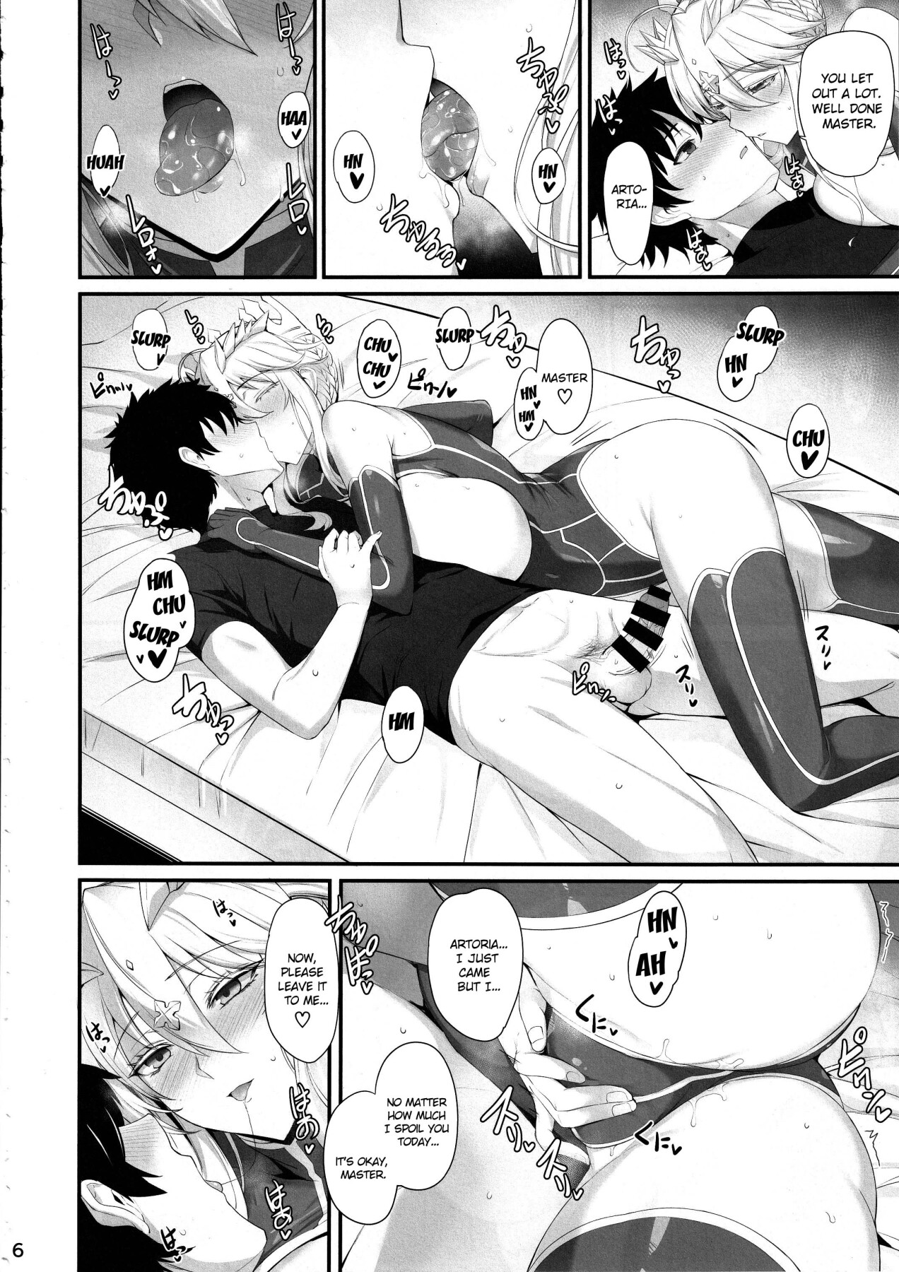 Hentai Manga Comic-A pleasant day with Artoria-Read-7